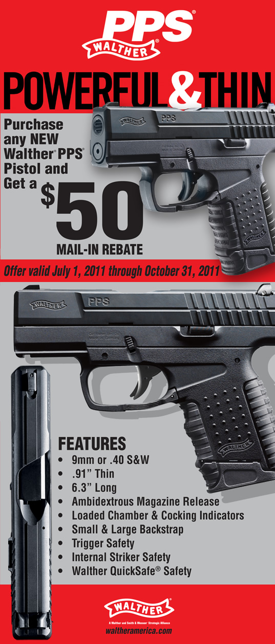 Walther Pps Rebate Form